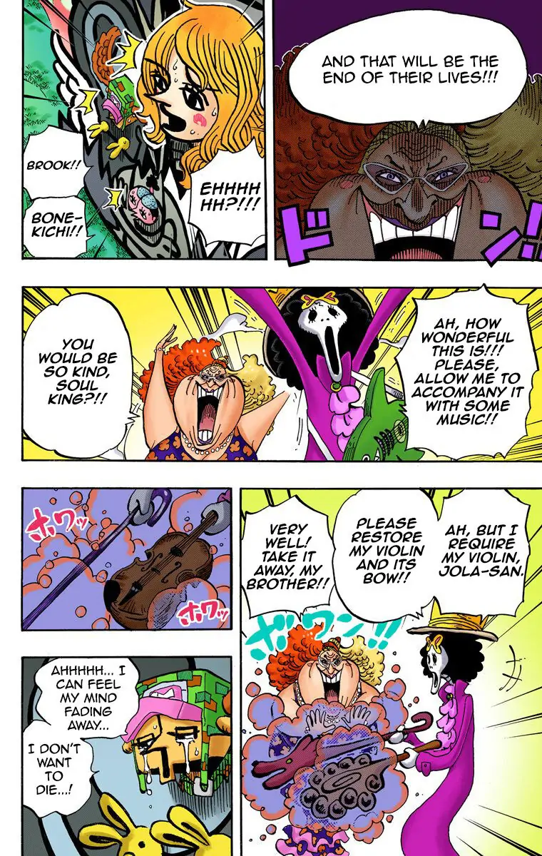 One Piece Digital Colored Chapter 722 image 21